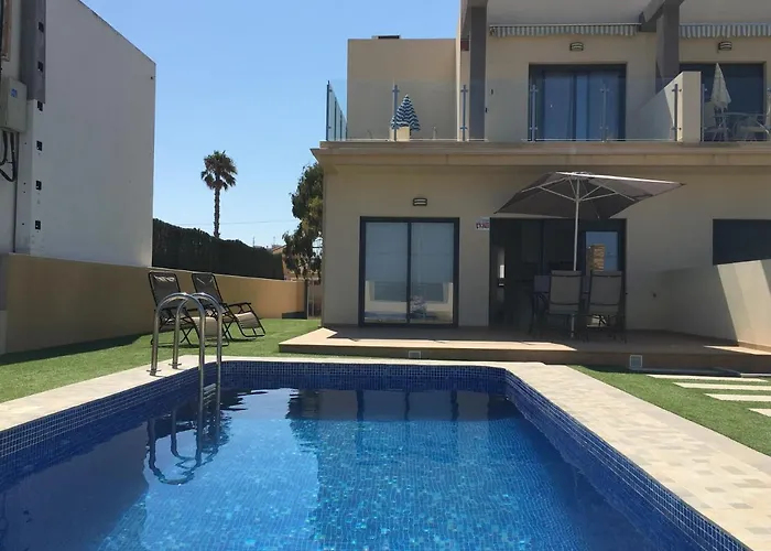 Duplex Con Piscina Individual Y Vistas Al Mar En Ferienhaus *