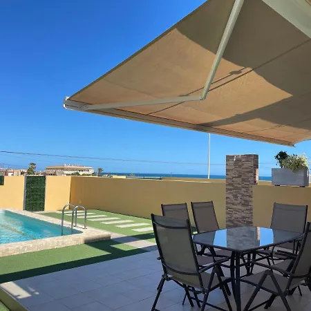 Duplex Con Piscina Individual Y Vistas Al Mar En * 또레비에하