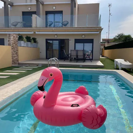Duplex Con Piscina Individual Y Vistas Al Mar En 펜션 또레비에하